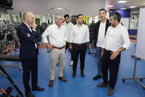 Fernandu Santuşun idman obyektləri ilə tanışlığı davam edir - FOTO