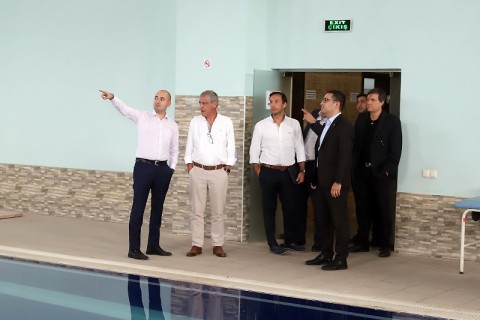 Fernandu Santuşun idman obyektləri ilə tanışlığı davam edir - FOTO