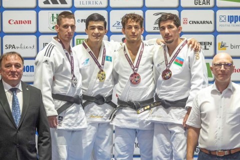 Azerbaijani judokas won 5 medals on the first day of the European  - PHOTO