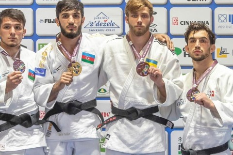Azerbaijani judokas won 5 medals on the first day of the European  - PHOTO