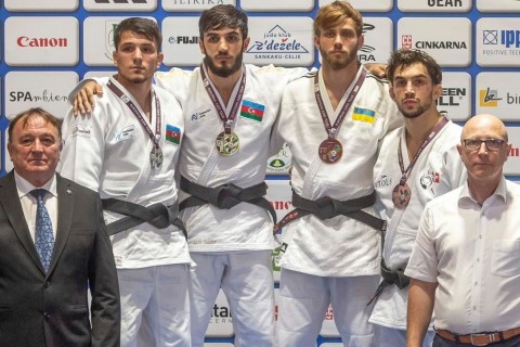 Azerbaijani judokas won 5 medals on the first day of the European  - PHOTO