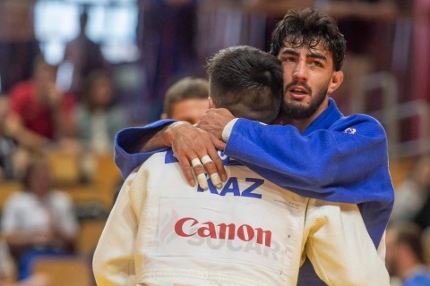 Azerbaijani judokas won 5 medals on the first day of the European  - PHOTO