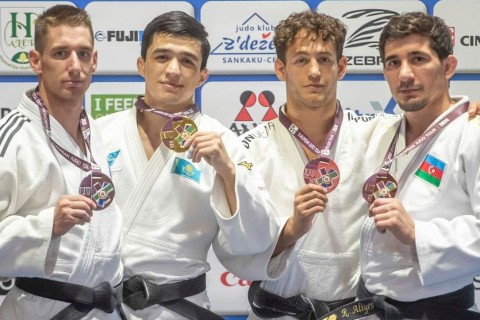 Azerbaijani judokas won 5 medals on the first day of the European  - PHOTO