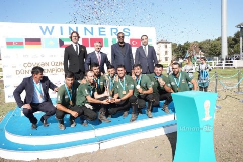 Azerbaijan became the world champion - PHOTO