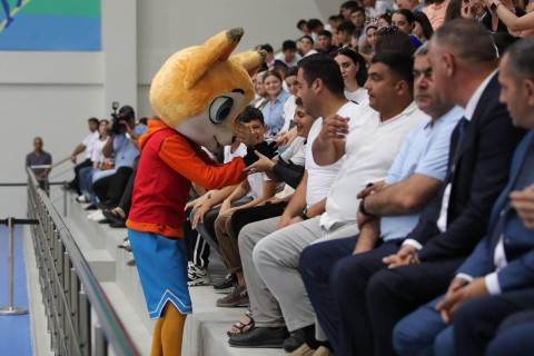 Яркие фрагменты чемпионата Азербайджана по аэробике - ФОТО