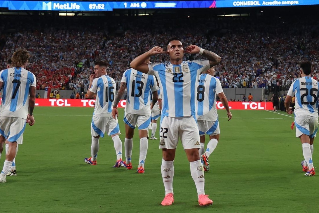 Argentina in the quarter-finals