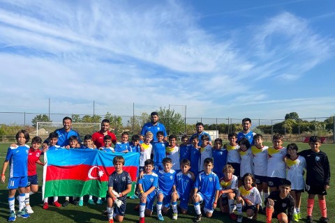 "Sabah" Madriddə finala yüksəlib - FOTO