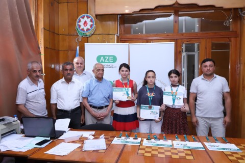 Azerbaijani strongest chess players - PHOTO