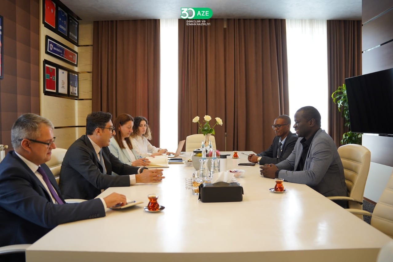 Minister Badjie calls on Farid Gayibov - PHOTO