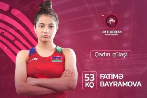 Fatimə Bayramova Avropa çempionatının bürünc medalını qazanıb