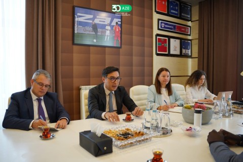 Minister Badjie calls on Farid Gayibov - PHOTO