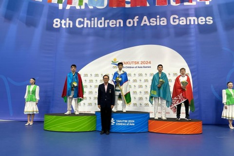 Azerbaijani taekwondo players won 4 medals in "Children of Asia" - PHOTO
