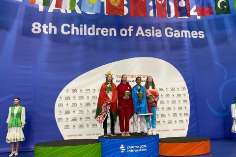 Azerbaijani taekwondo players won 4 medals in "Children of Asia" - PHOTO