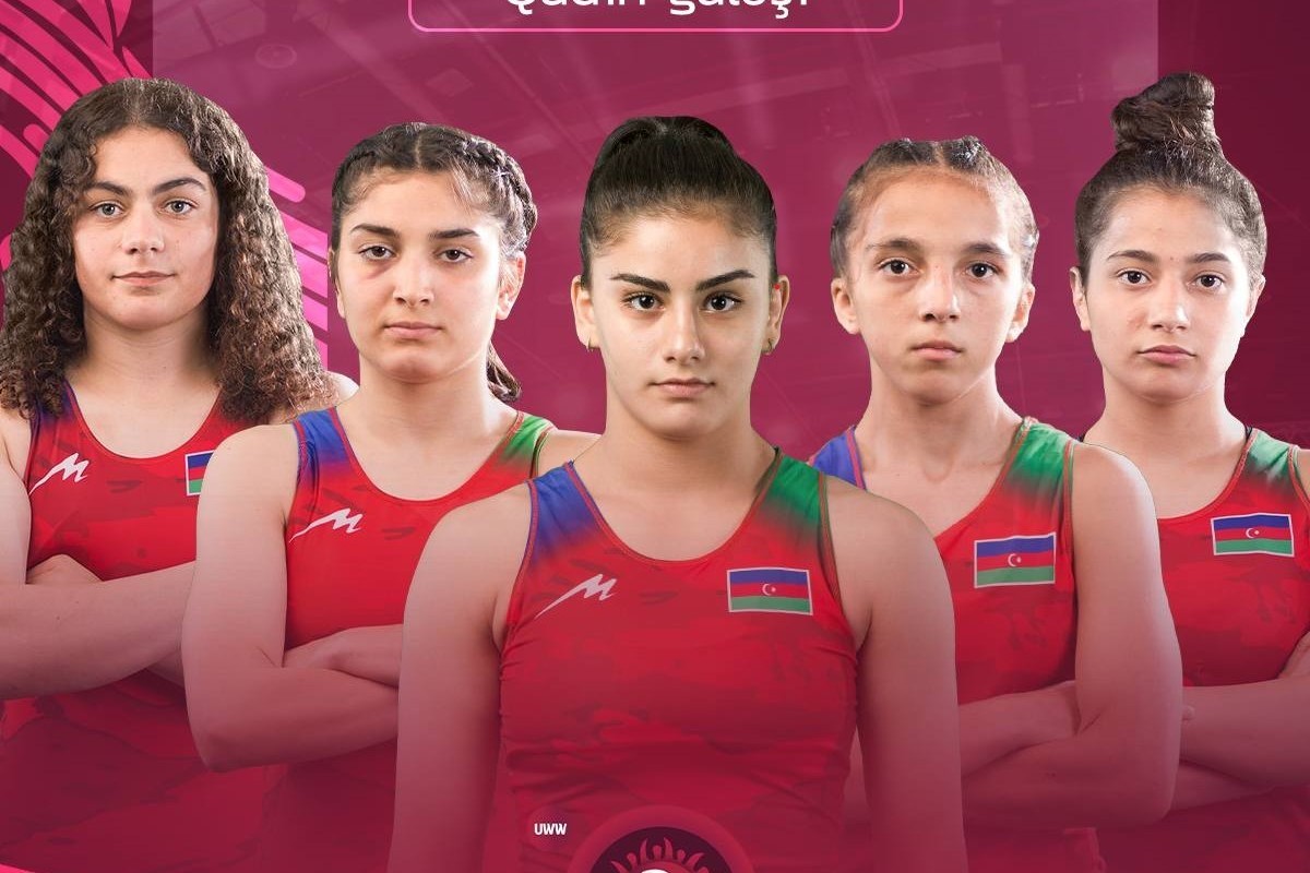 Qadın güləşçilərdən 1 gümüş, 3 bürünc