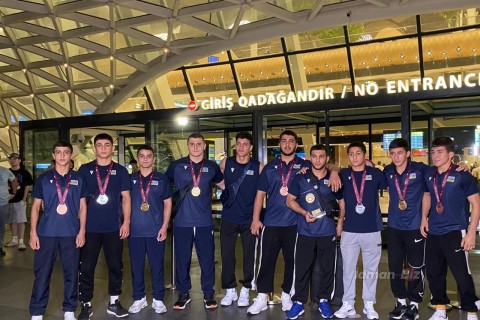 Ставшая чемпионом Европы наша сборная вернулась на родину - ФОТО - ВИДЕО