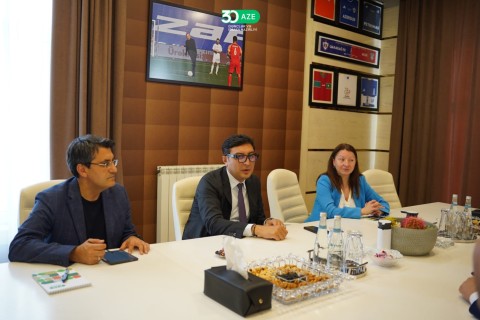 Fərid Qayıbov FIDE prezidenti ilə görüşüb - FOTO