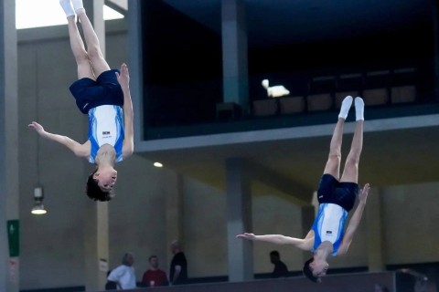 Batut gimnastikasında 2 qızıl, 2 gümüş - FOTO