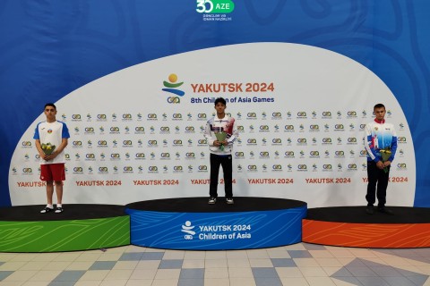 2 medals from Azerbaijani swimmers in Children of Asia - PHOTO