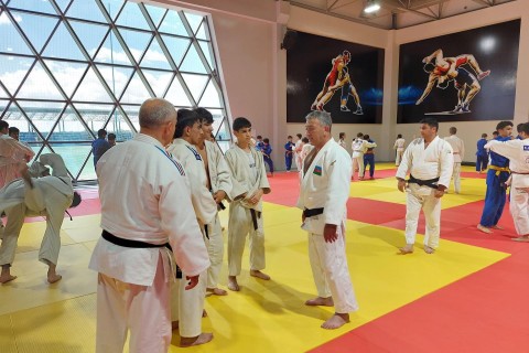 Region cüdoçuları üçün Goranboyda təlim-məşq toplanışı - FOTO