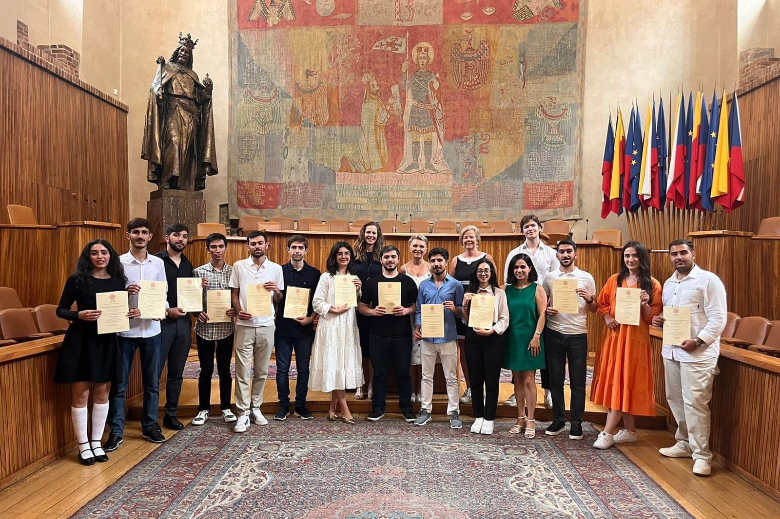 Students of the Azerbaijan Sports Academy take part in the internship program in the Czech Republic - PHOTO