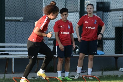 Millimiz Macarıstan və İsveçrə ilə oyunlara hazırlaşır - FOTO