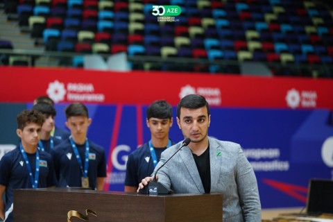 Farid Gayibov meets with successful athletes - PHOTO