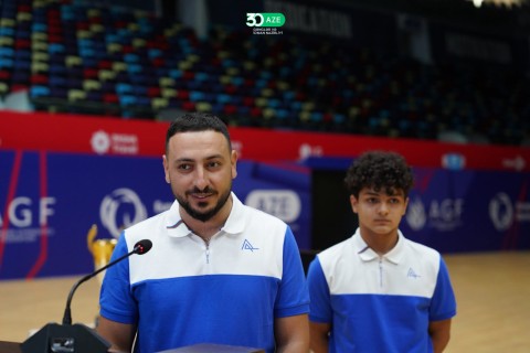 Farid Gayibov meets with successful athletes - PHOTO