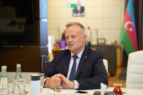 ISF President calls on Farid Gayibov - PHOTO