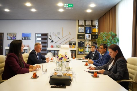 ISF President calls on Farid Gayibov - PHOTO