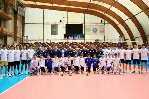 Federation’s President at the "Talent Identification and Development" camp - PHOTO
