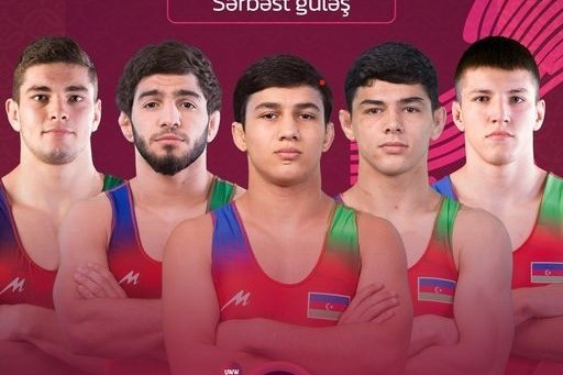 Sərbəst güləşçilərimizdən 1 qızıl və 1 gümüş