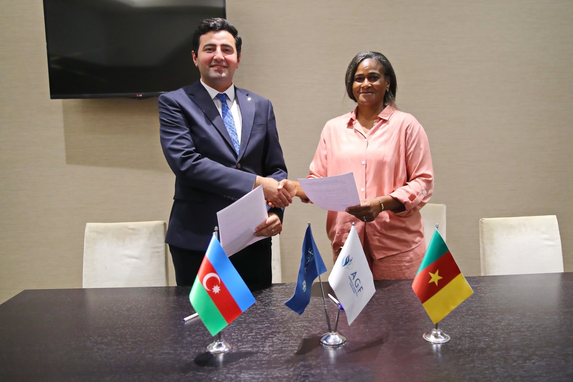 Memorandum of Understanding between Cameroon and Azerbaijan Gymnastics Federations - PHOTO