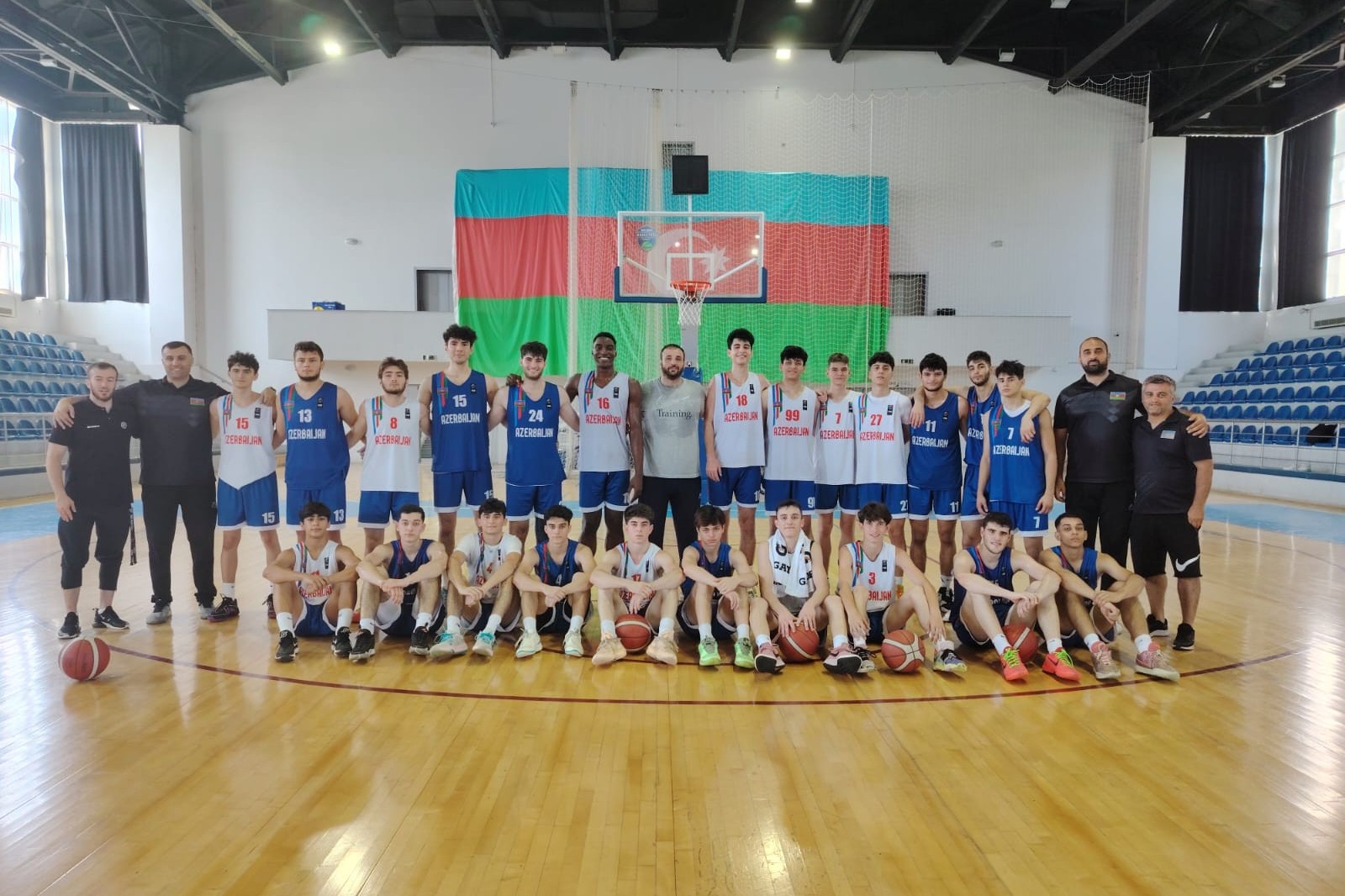 Azerbaijan’s U-16 and U-18 national teams faced