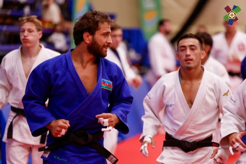 Azerbaijani judokas continue training in Spain - PHOTO
