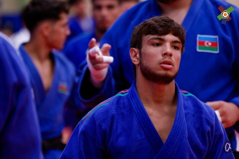 Azerbaijani judokas continue training in Spain - PHOTO