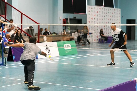 Dövlət qurumlarının əməkdaşları arasında badminton yarışı keçirilib - FOTO