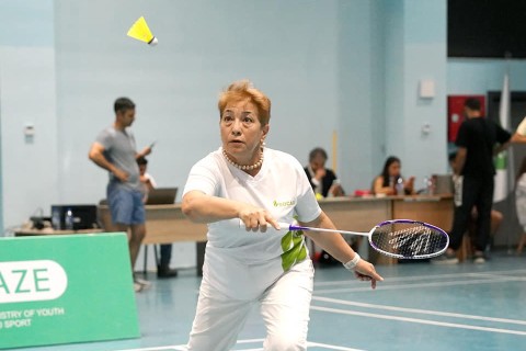 Dövlət qurumlarının əməkdaşları arasında badminton yarışı keçirilib - FOTO