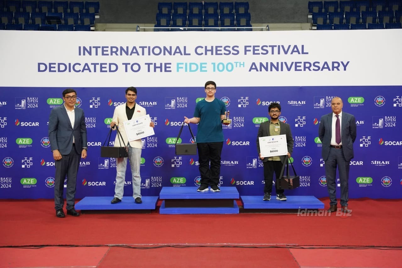 International chess festival "Baku Open 2024" ended - PHOTO
