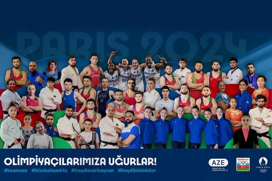 Azerbaijan’s athletes heading to the Olympics and the hashtags to be used - Poster published