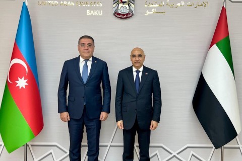 AAF prezidenti  BƏƏ-nin səfiri ilə görüşüb