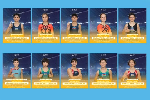 Santarem challenge of Azerbaijani gymnasts