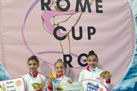 "Ocaq Sport" klubunun gimnastları 6 qızıl qazanıblar - FOTO