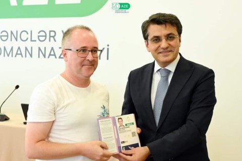 Meeting held with journalists to leave for the Olympics - PHOTO