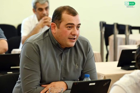 Meeting held with journalists to leave for the Olympics - PHOTO