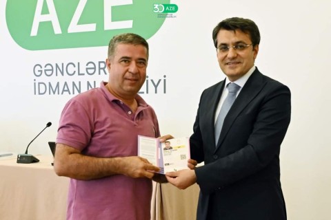 Meeting held with journalists to leave for the Olympics - PHOTO