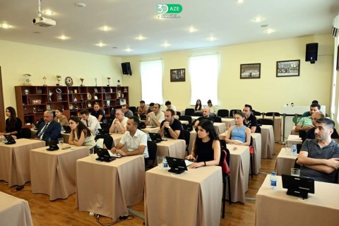 Meeting held with journalists to leave for the Olympics - PHOTO