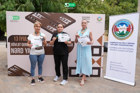 Dövlət qurumlarının əməkdaşları arasında nərd yarışının qalibləri bəlli olub - FOTO