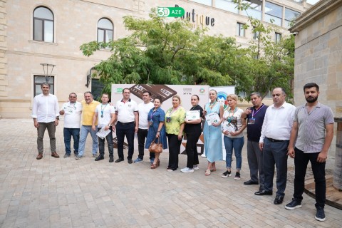Dövlət qurumlarının əməkdaşları arasında nərd yarışının qalibləri bəlli olub - FOTO
