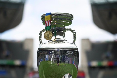 EURO-2024 cup and gold medal - PHOTO