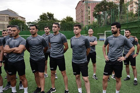 Hakimlərin yeni mövsümə hazırlığı - FOTO
